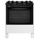 Ver imagem 1 de Fogão a Gás Mesa de Vidro Limpa Fácil e Acendimento Automático Esmaltec Pérola Glass 5 Bocas