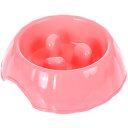 Ver imagem 1 de Comedouro Tigela Alimentação Lenta 18x5,5cm 350ml Rosa