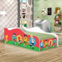 Ver imagem 1 de Cama Fun Futebol Meninos Solteiro Com Colchão