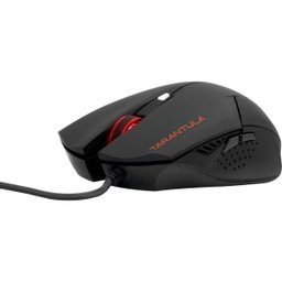 Mouse Gamer SPIDER TARANTULA OM-702 Preto/Vermelho FORTREK - 3 Mouse Gamer SPIDER TARANTULA OM-702 Preto/Vermelho FORTREK - 3