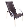 Cadeira Matinhos - Área, Jardim, Piscina, Fibra, Alumínio - Tabaco - 1