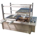 Ver imagem 1 de Churrasqueira a Gás Inteira em Aço Inox -braseiro de Embutir a Gás + Churrasqueira com Grelhas