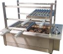Ver imagem 1 de Churrasqueira a Gás Inteira em Aço Inox -braseiro de Embutir a Gás + Churrasqueira com Grelhas