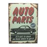 Quadro impresso Auto Parts 30x40 cm - 1
