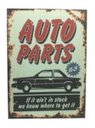 Ver imagem 1 de Quadro impresso Auto Parts 30x40 cm
