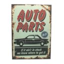 Ver imagem 1 de Quadro impresso Auto Parts 30x40 cm