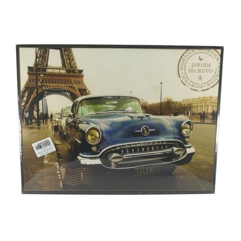 Quadro Paris car 30x40 cm