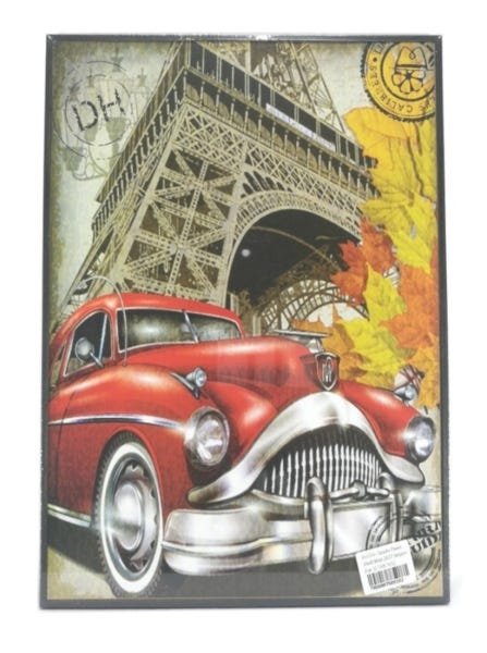 Quadro paris car 2 30X40 cm