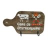 Porta Chaves Marrom Casa De Churrasqueiro - 1