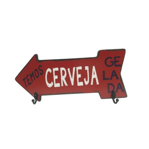 Porta Chaves Temos Creveja Gelada