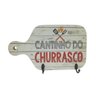 Porta Chaves Branco Cantinho Do Churrasco - 1