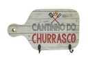Ver imagem 1 de Porta Chaves Branco Cantinho Do Churrasco