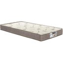 Ver imagem 1 de Colchão Sensor Marrom Cama Solteiro Box Elegante Tecido Confortável Liso Adulto 188x78x14 D33 Espuma