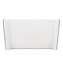 Ver imagem 6 de Cabeceira Estofada G91 Casal MDF Couro Sintético Preto e Off White Gran Belo