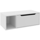 Ver imagem 1 de Gabinete de Banheiro 80 cm com 1 Porta e Nicho Branco