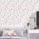 Ver imagem 1 de Papel de Parede Texturizado Floral