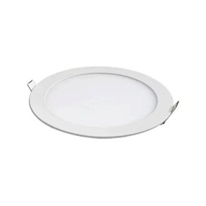 Painel Led Redondo Embutir 18W 3000K Bivolt Foxlux