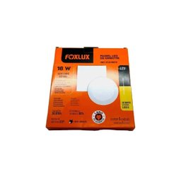 Painel Led Redondo Embutir 18W 3000K Bivolt Foxlux - 2