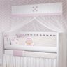 Kit Berço Menina Rosa Ursa Princesa 12Pçs Grão de Gente - 13