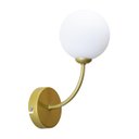 Ver imagem 4 de Arandela Grape Ouro Branco Globo Vidro + LED G9 BF ZR112 Starlux ST2628