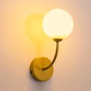 Ver imagem 6 de Arandela Grape Ouro Branco Globo Vidro + LED G9 BF ZR112 Starlux ST2628