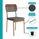 Ver imagem 7 de Conjunto Sala de Jantar 4 Cadeiras Jasmim Carraro Off White Rosê