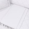 Kit Berço Menino Menina Branco Clássico 9Pçs Grão de Gente - 13