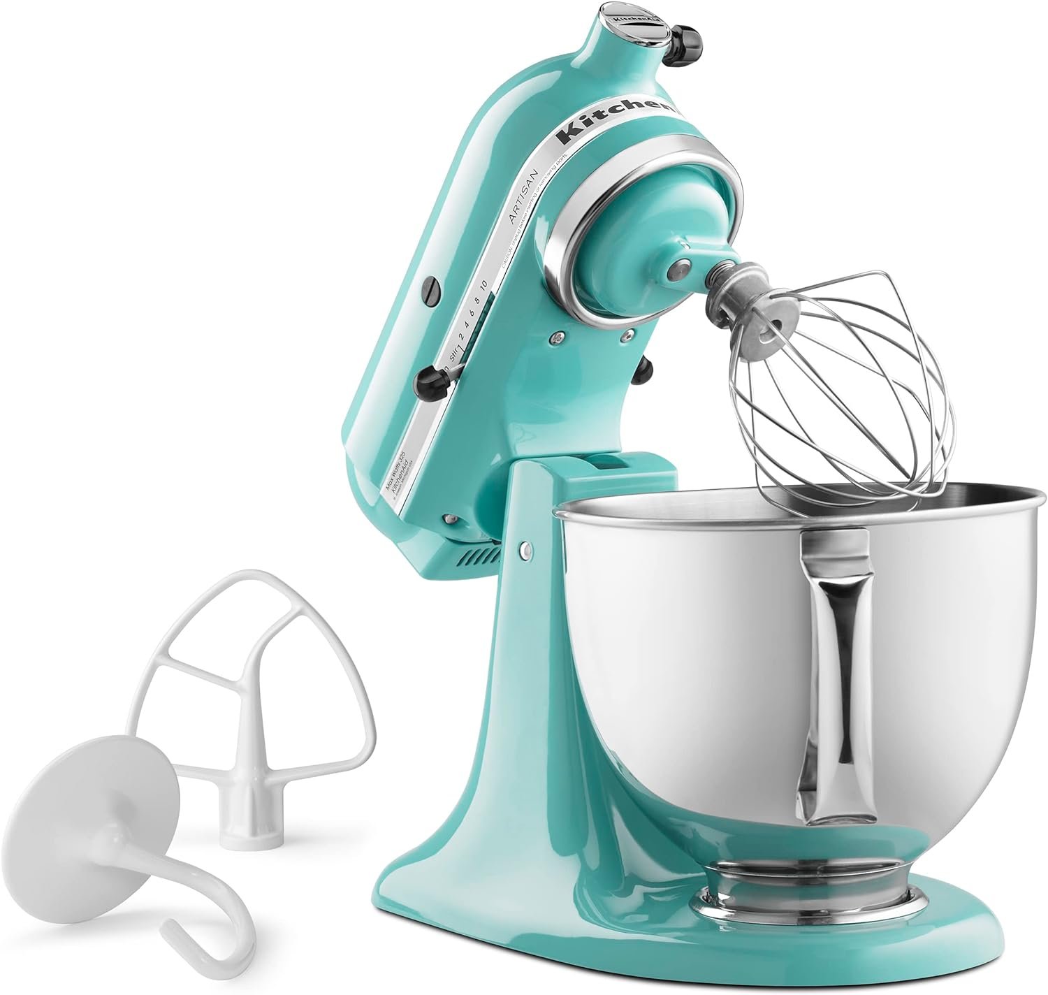 Kitchenaid Artisan Mixer 5qt, 10 Vel. Escudo, Aqua Sky - 3