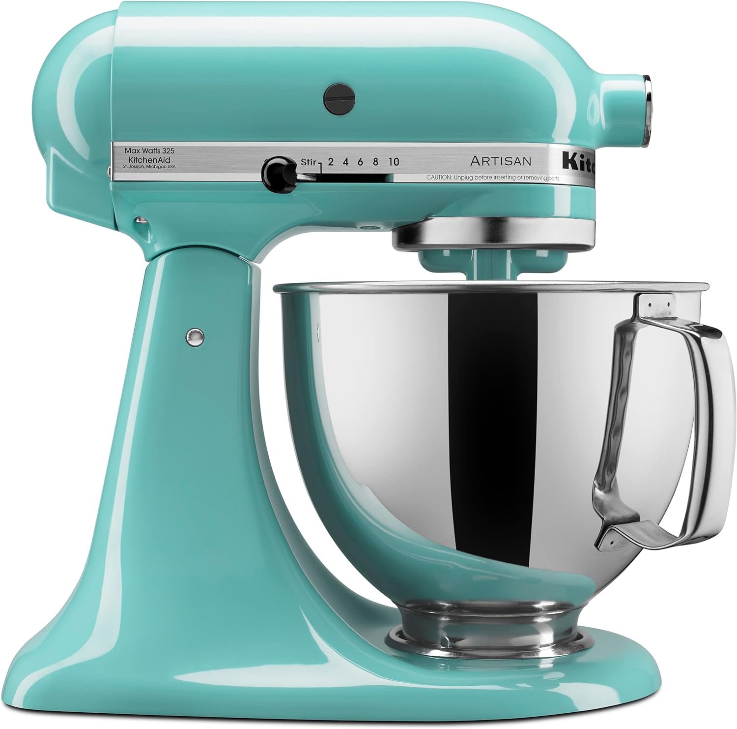 Kitchenaid Artisan Mixer 5qt, 10 Vel. Escudo, Aqua Sky - 1