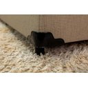 Ver imagem 2 de Base Box Baú King 193x203 Courino Linho Cor Bege