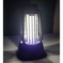 Ver imagem 3 de Luminaria Repelente Eletrico Afasta Mosquito Pernilongo Inseto Mosca Luz Ultravioleta Bateria Recarr