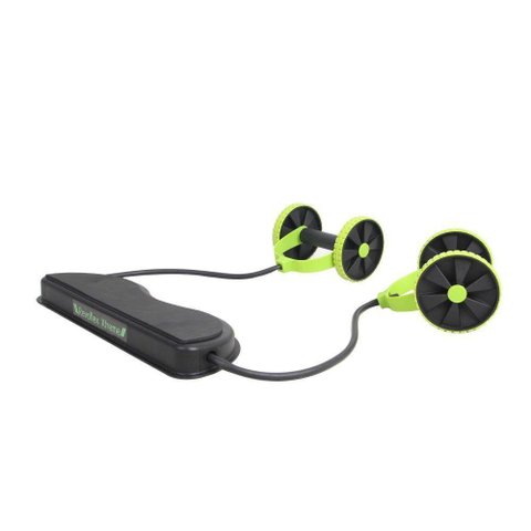 Roda Abdominal Dupla com Elásticos Wct Fitness 5555008