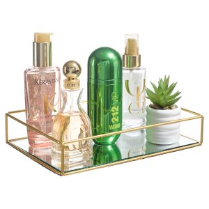 Bandeja Decorativa Espelhada P/ Taça Perfume Banheiro Bd-101 PGB 1 peça