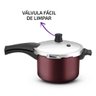 Panela de Pressão Rochedo Pratic Grena com Fechamento Externo 4,5L - 14