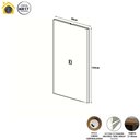Ver imagem 3 de Painel para TV Sala de Reunião 40 Polegadas 90cm MDP Branco F5 Office