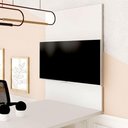 Ver imagem 1 de Painel para TV Sala de Reunião 40 Polegadas 90cm MDP Branco F5 Office