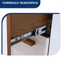 Ver imagem 5 de Armário de Cozinha 5 Portas 1 Gaveta Carol Freijó/off White Freijo com Off White