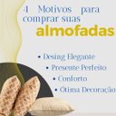 Ver imagem 4 de Kit 4 Capas de Almofadas Decorativa com Zíper 40x40:marrom