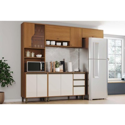 Cozinha Completa Henn Venaly 5 Peças CZ480 Cinamomo/Off