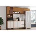 Ver imagem 1 de Cozinha Completa Henn Venaly 5 Peças CZ480 Cinamomo/Off