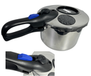 Ver imagem 4 de Panela de Pressão Fec Externo 6 L Visor Grande Inox Mta