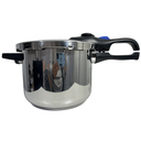 Ver imagem 2 de Panela de Pressão Fec Externo 6 L Visor Grande Inox Mta