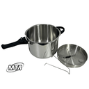 Ver imagem 6 de Panela de Pressão Fec Externo 6 L Visor Grande Inox Mta