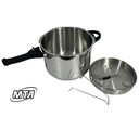 Ver imagem 6 de Panela de Pressão Fec Externo 6 L Visor Grande Inox Mta