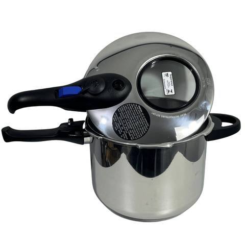 Panela de Pressão Fec Externo 6 L Visor Grande Inox Mta