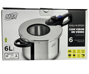 Ver imagem 7 de Panela de Pressão Fec Externo 6 L Visor Grande Inox Mta
