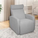 Ver mais imagens de Poltrona Reclinável Automática Ninar:linho Cinza