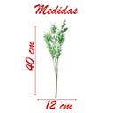 Ver imagem 2 de 8 Ramos Decoração Arranjo Planta Artificial 5 Galhos Cada 40cm