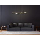 Ver imagem 2 de Luminária de Teto Pendente Coaster Dourado Led Taschibra 20w 3000k Luz Quente