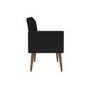 Ver imagem 4 de Kit 3 Poltronas Nina Premium: Suede/preto